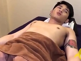 cute Asian boy ball massage chinese gay church porn