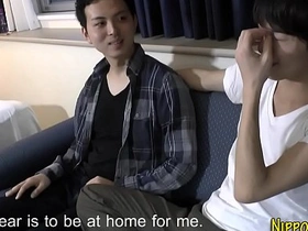 Japanese twink cummed on wrestling gay porn asian