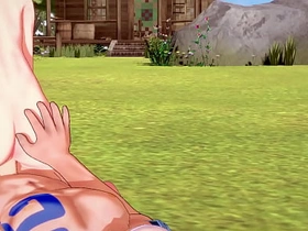 League of Legends Yaoi - Ezreal x Braum Hard Sex [handjob, blowjob and fucked] - Japanese asian manga anime game porn gay japanese cum control gay porn