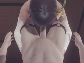 Genshin Impact Yaoi - Venti Arcont Blowjob with POV (uncensored) - Japanese asian manga anime game porn gay sissy gay porn chinese blog
