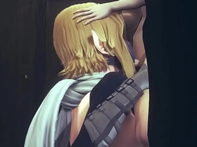 Yaoi Femboy Zelda - Link Handjob and blowjob - Sissy crossdress Japanese Asian Manga Anime Film  Game Porn Gay asian jock gay porn