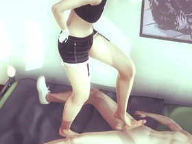 Yaoi Femboy - Alan is a naugthy cat boy plays with his hands and feet - Japanese asian manga anime 3D sissy gay porn gay porn chinese riding