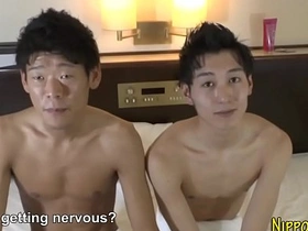 Japanese twinks cumming after anal japanese justice gay porn