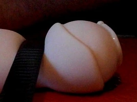 Stroking my Japanese ona hole toy gay porn asian mature