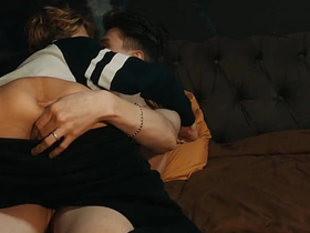 Roommates decided to diversify their evening with hot anal sex chinese daddy and twink gay porn