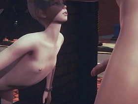 Yaoi Femboy - Seth and Rin Femboys hardsex in a threesome - Sissy crossdress Japanese Asian Manga Anime Film  Game Porn Gay straight japanese gay porn