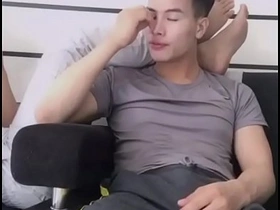 Asian Horny guy on live gay porn asian hunk