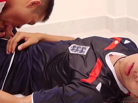 Asian stud barebacked by pissing gay after sucking dick juicy asian gay porn