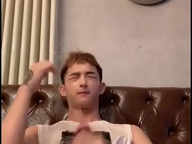 Handsome Asian guy pissing jerkoff gay porn asian gang