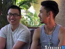 Asian straighty fucked chubby gay asian porn