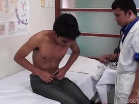 Kinky Medical Fetish Asians Kenny and Alex pinoy gay porn security guard