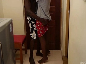 Black Twinks Toni and Jack Fuck Bareback gay porn chinese robber