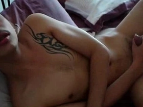 Thai Gay Boy Kai wanking his asian cock gay chinese daddy porn tumblr