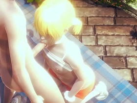 Yaoi Femboy - Fer blowjob and anal by other femboy - Sissy crossdress Japanese Asian Manga Anime Game Porn Gay gay porn korean cam