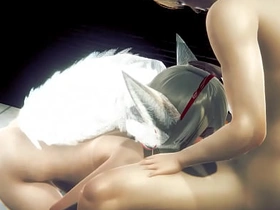 Yaoi Femboy - Sexy Foxboy Having sex in a public toilet - Sissy crossdress Japanese Asian Manga Anime Film  Game Porn Gay gay porn big dick asian