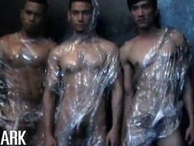 Dark model sexy asian chinese on white daddy gay porn