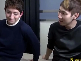 Asian twink rides cock asian gay leather porn