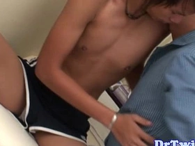 Asian doctor twink sucking patients dick japanese gay porn tied